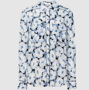 Reiss Womens Lucie Floral Print Shirt